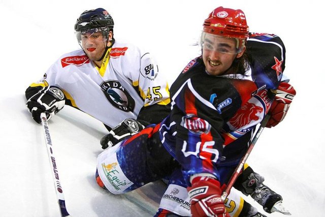 Photo hockey reportage D2 : Lyon Chambéry en images