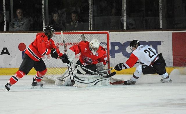 Photo hockey reportage CHL : Démonstration