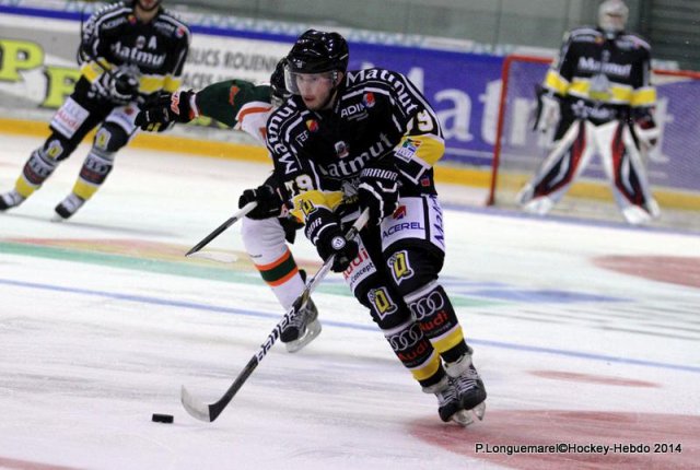 Photo hockey reportage Retour aux affaires pour Rouen
