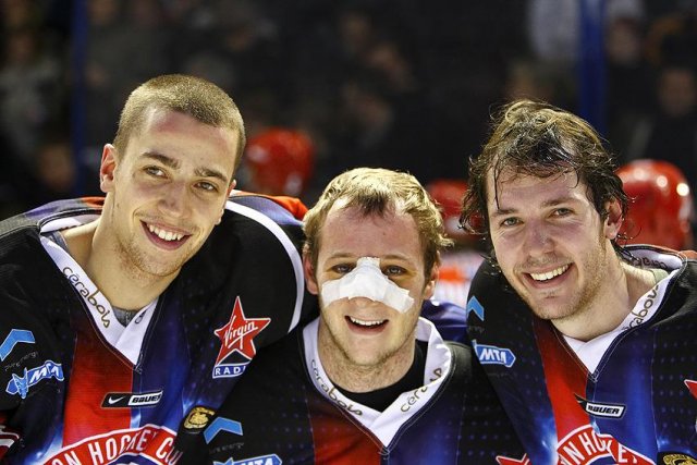 Photo hockey reportage D2 : Lyon Chambéry en images
