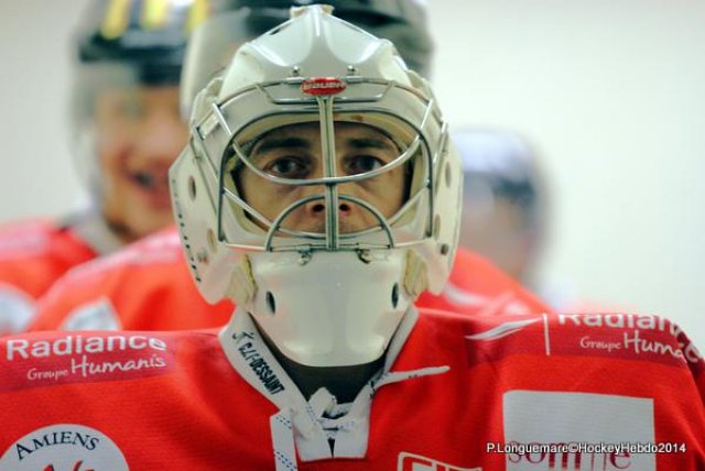 Photo hockey match Rouen - Amiens  le 26/08/2014
