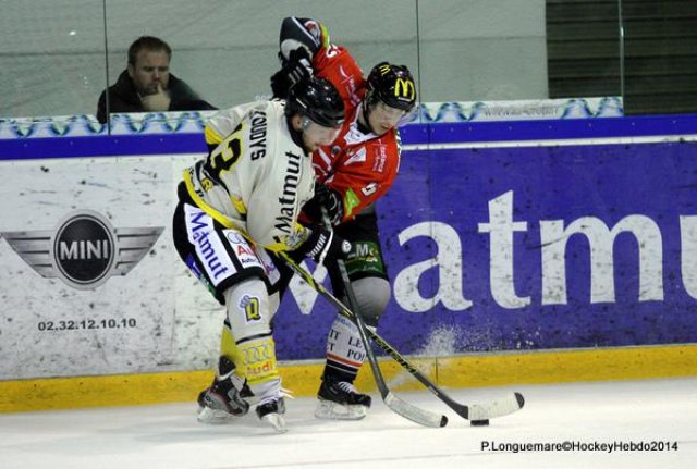 Photo hockey match Rouen - Amiens  le 26/08/2014