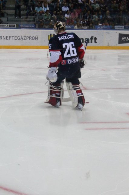Photo hockey reportage KHL : Entrée slovaque réussie