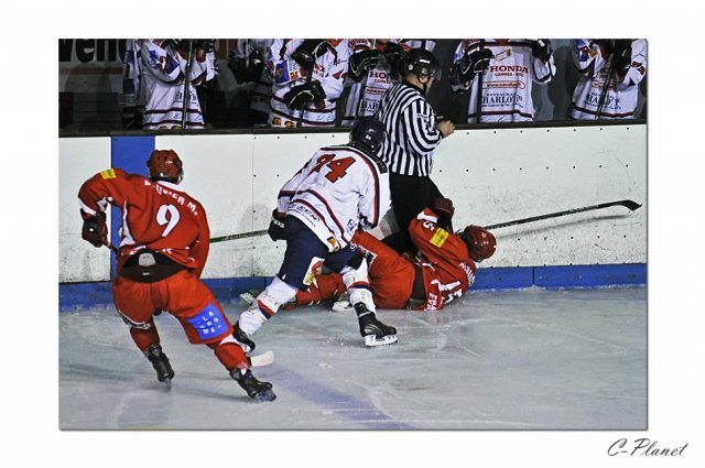 Photo hockey match Valence - Nice le 20/12/2008