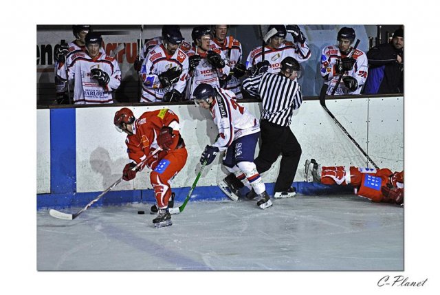 Photo hockey match Valence - Nice le 20/12/2008