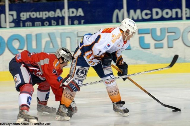 Photo hockey match Grenoble  - Montpellier  le 23/12/2008