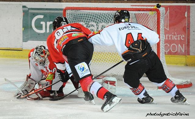 Photo hockey match Briançon  - Amiens  le 13/09/2014