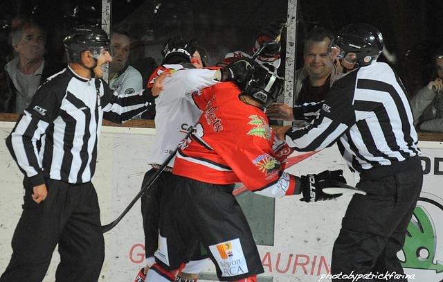 Photo hockey match Briançon  - Amiens  le 13/09/2014