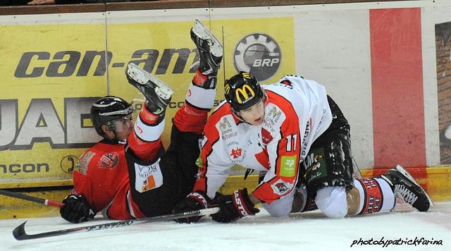 Photo hockey match Briançon  - Amiens  le 13/09/2014