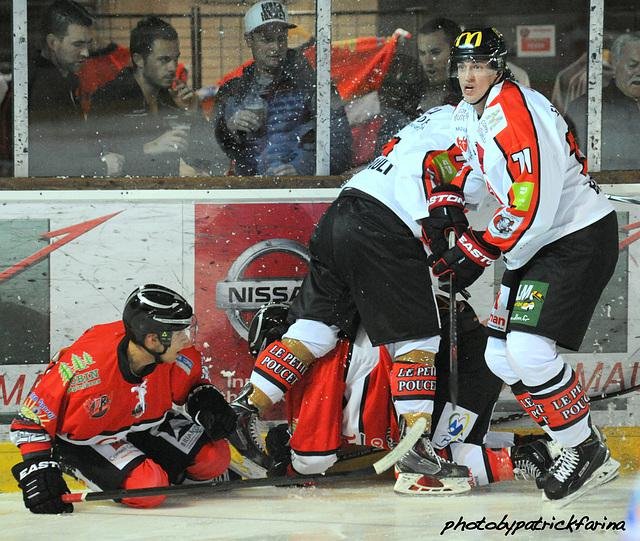 Photo hockey match Briançon  - Amiens  le 13/09/2014