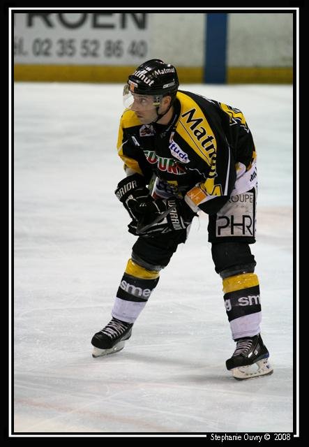 Photo hockey match Rouen - Tours  le 23/12/2008