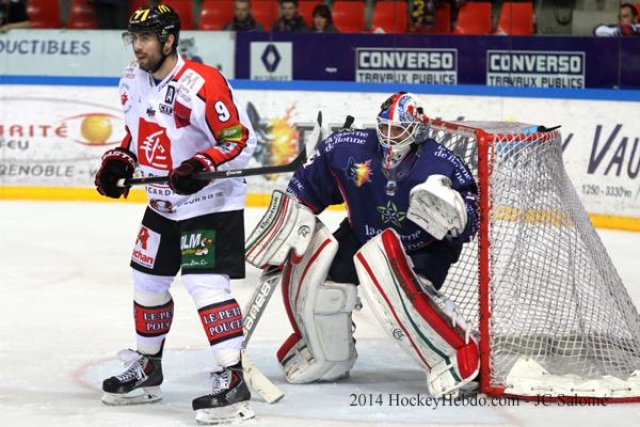 Photo hockey match Grenoble  - Amiens  le 27/09/2014