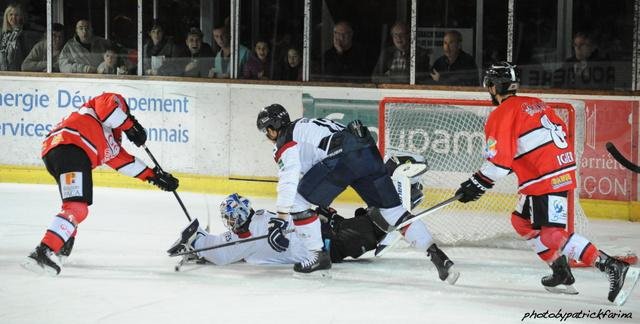 Photo hockey match Briançon  - Angers  le 27/09/2014