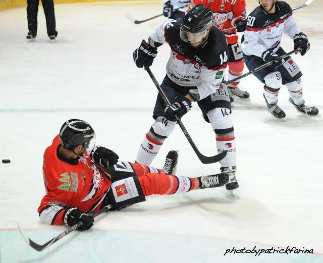 Photo hockey match Briançon  - Angers  le 27/09/2014