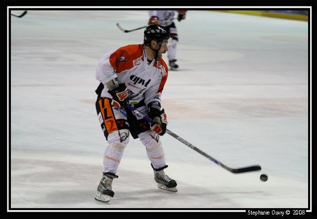 Photo hockey match Rouen - Tours  le 23/12/2008