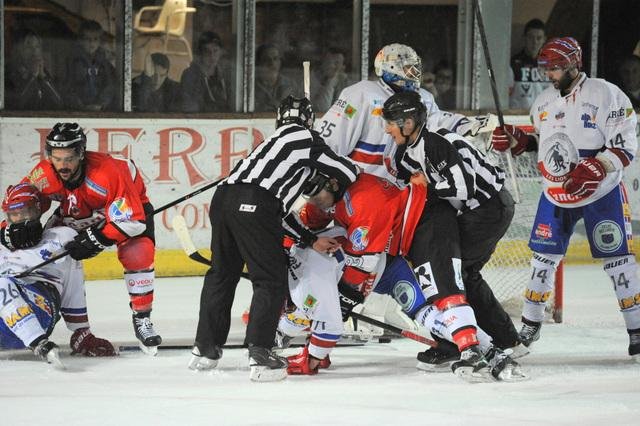 Photo hockey match Briançon  - Lyon le 02/10/2014
