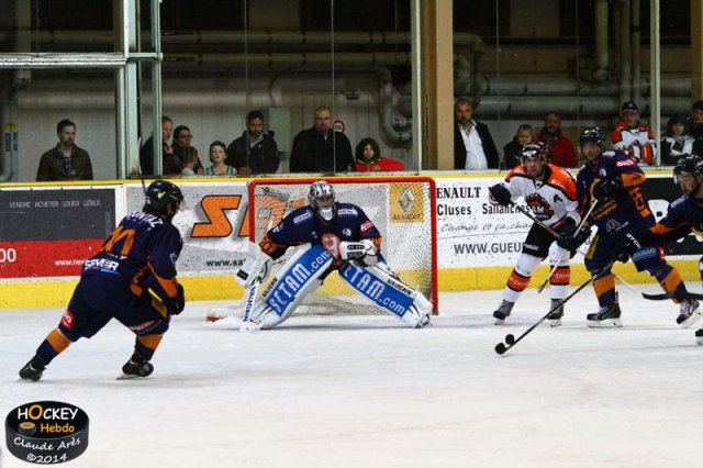 Photo hockey match Chamonix  - Epinal  le 04/10/2014