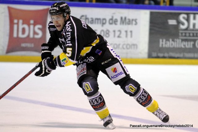 Photo hockey match Rouen - Dijon  le 04/10/2014