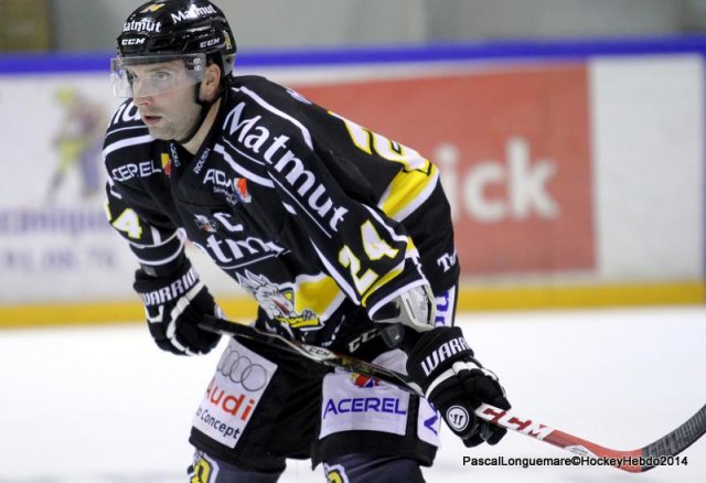 Photo hockey match Rouen - Dijon  le 04/10/2014