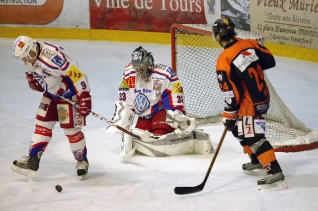 Photo hockey match Tours  - Epinal  le 22/12/2007