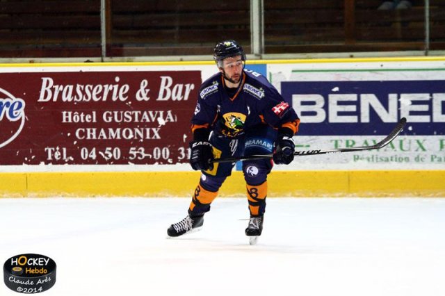 Photo hockey match Chamonix  - Dijon  le 07/10/2014
