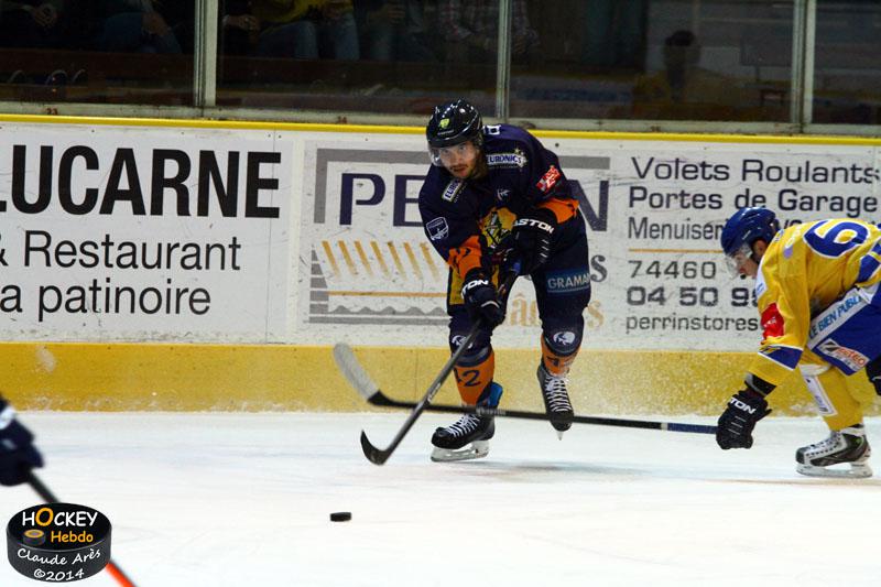 Chamonix  2 - 1 Dijon 