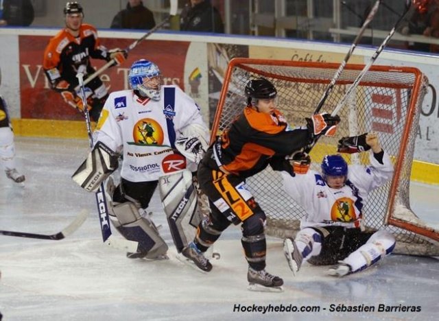 Photo hockey match Tours  - Mont-Blanc le 26/12/2008