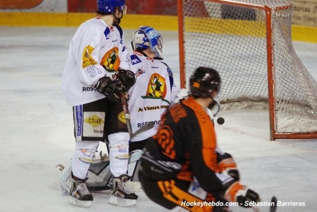 Photo hockey match Tours  - Mont-Blanc le 26/12/2008