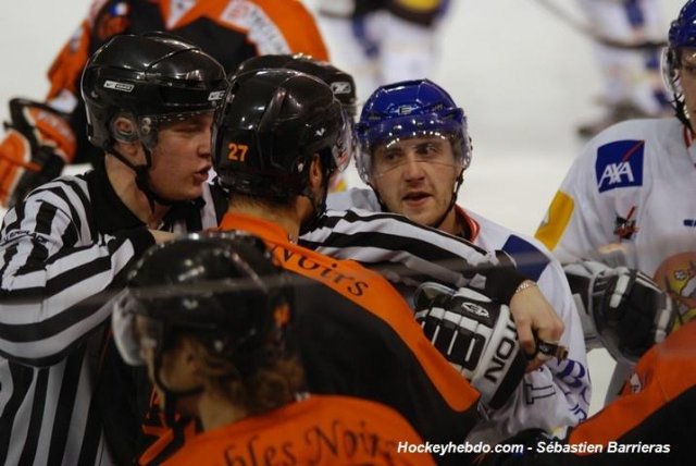 Photo hockey match Tours  - Mont-Blanc le 26/12/2008
