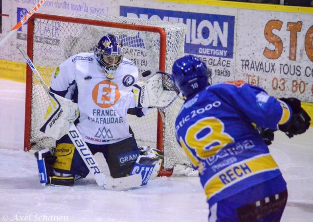 Photo hockey match Dijon  - Chamonix  le 14/10/2014