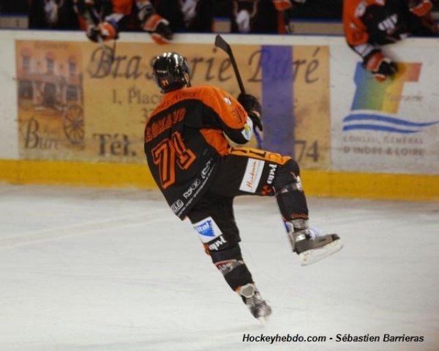 Photo hockey match Tours  - Mont-Blanc le 26/12/2008
