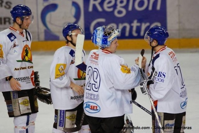 Photo hockey match Tours  - Mont-Blanc le 26/12/2008