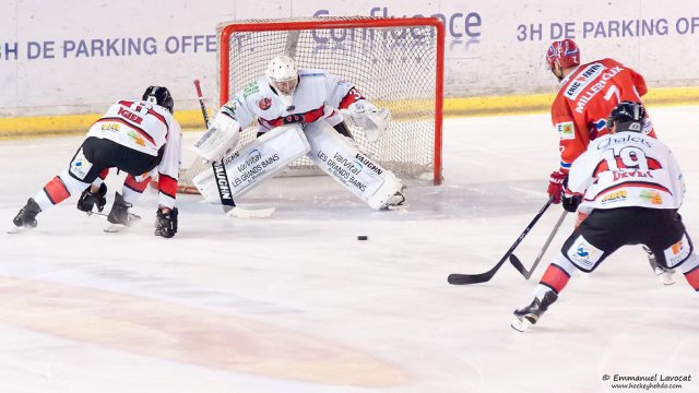 Photo hockey match Lyon - Briançon  le 18/10/2014