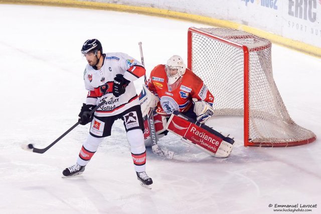 Photo hockey match Lyon - Briançon  le 18/10/2014