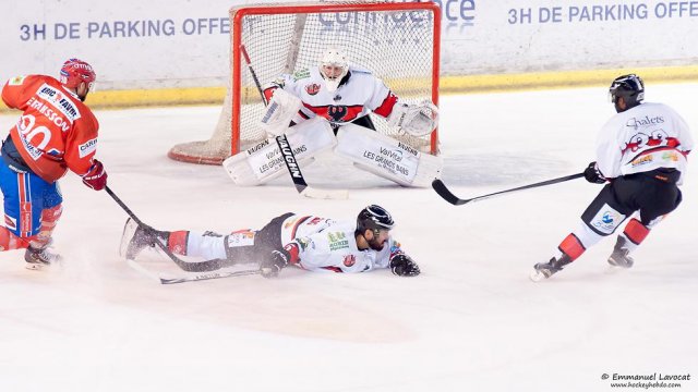 Photo hockey match Lyon - Briançon  le 18/10/2014