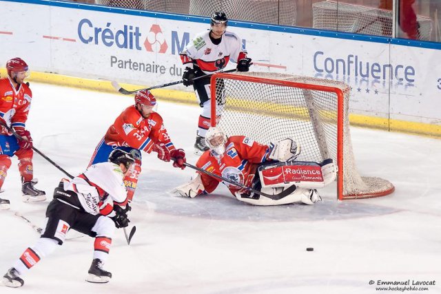 Photo hockey match Lyon - Briançon  le 18/10/2014