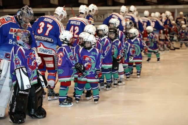 Photo hockey match Epinal  - Angers  le 08/12/2007