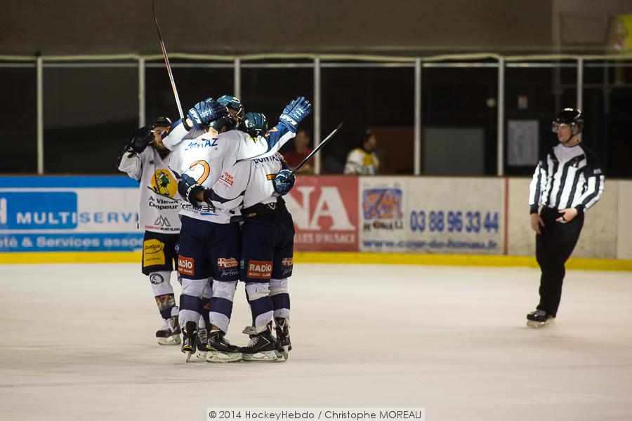 Strasbourg  3 - 2 Chamonix 
