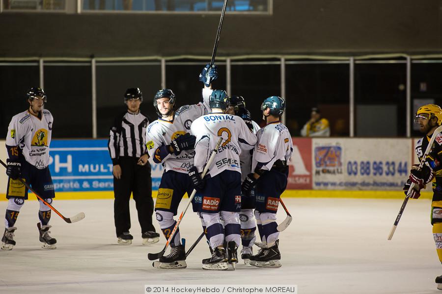 Strasbourg  3 - 2 Chamonix 