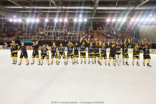 Photo hockey match Strasbourg  - Chamonix  le 18/10/2014