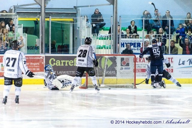 Photo hockey match Angers  - Brest  le 18/10/2014