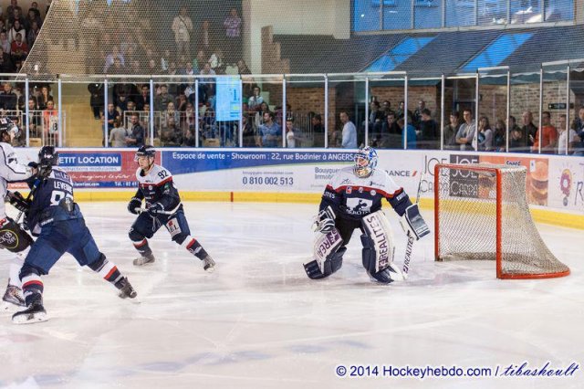 Photo hockey match Angers  - Brest  le 18/10/2014