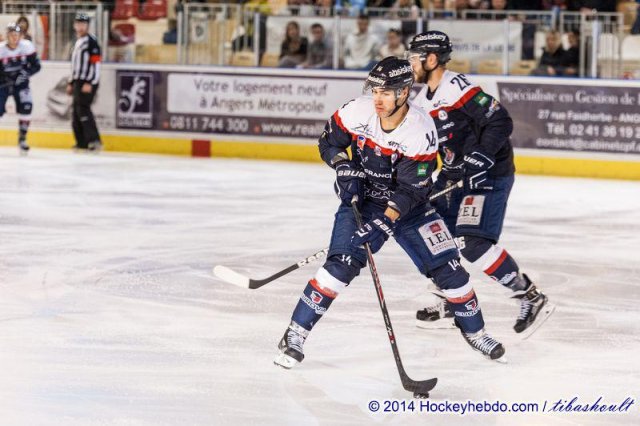 Photo hockey match Angers  - Brest  le 18/10/2014