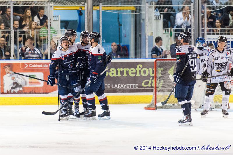 Angers  7 - 3 Brest 