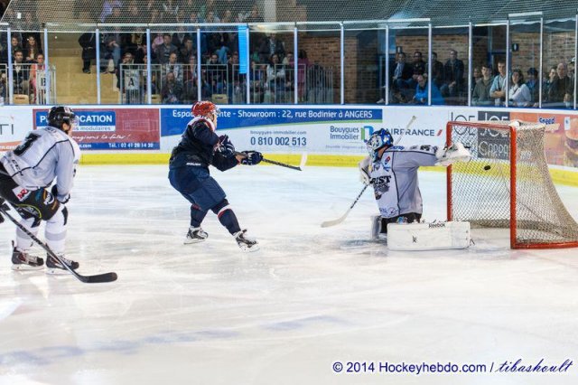 Photo hockey match Angers  - Brest  le 18/10/2014