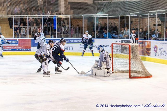 Photo hockey match Angers  - Brest  le 18/10/2014