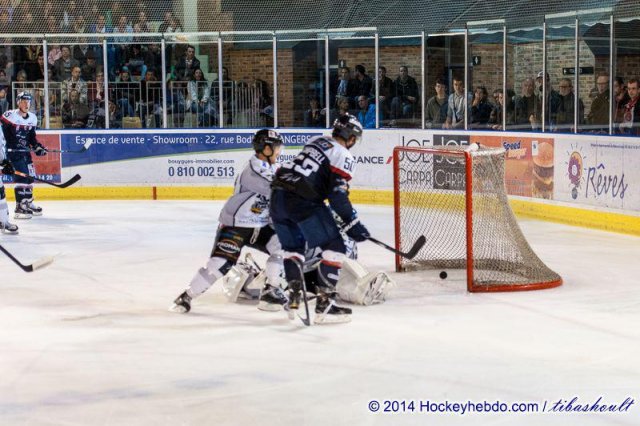 Photo hockey match Angers  - Brest  le 18/10/2014