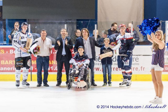 Photo hockey match Angers  - Brest  le 18/10/2014