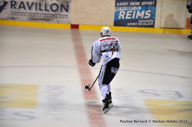Photo hockey match Reims* - Mont-Blanc le 18/10/2014