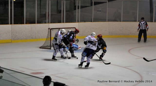Photo hockey match Reims* - Mont-Blanc le 18/10/2014
